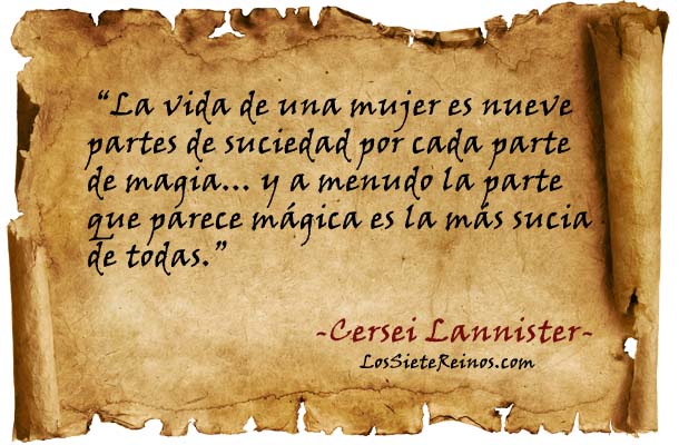 Cita de Cersei Lannister a Sansa