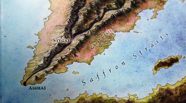 Asshai en The Lands of Ice and Fire