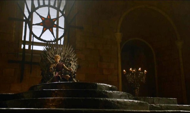 Joffrey en el Trono de Hierro