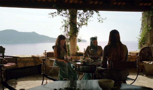 Lady Olenna, Margaery y Sansa