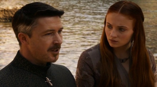 Meñique y Sansa