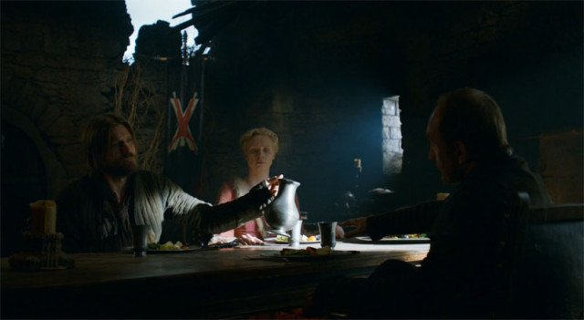 Jaime, Brienne y Lord Bolton