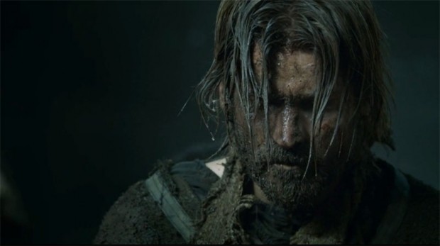 Jaime cubierto de barro