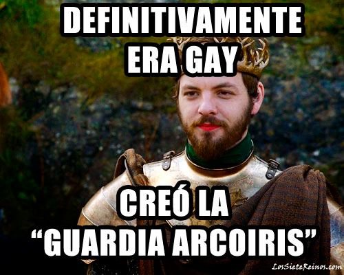 Renly era gay