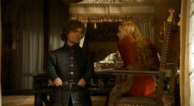 Tyrion y Cersei