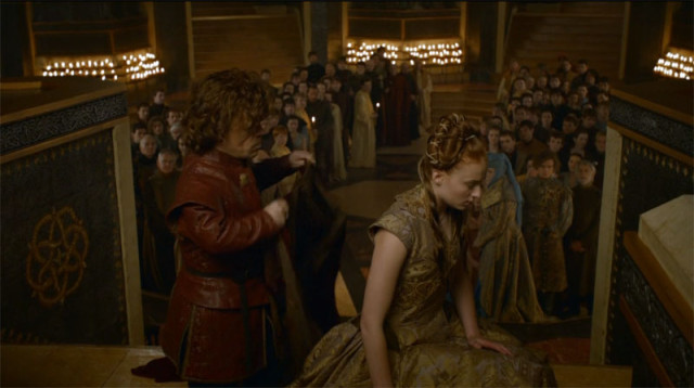 La Boda de Tyrion y Sansa en la serie