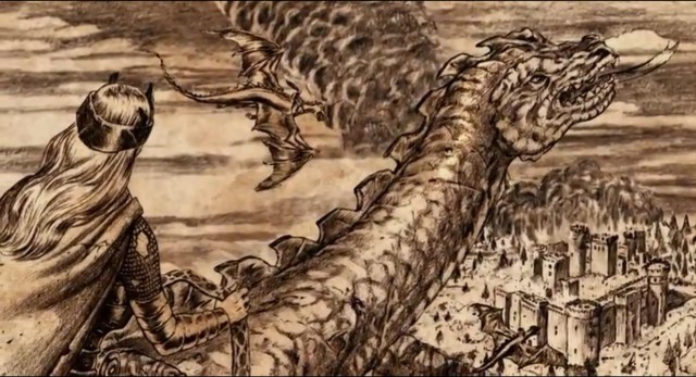 Rhaenys y Visenya, jinetes de dragón