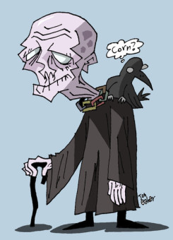 Maestre Aemon by newtman