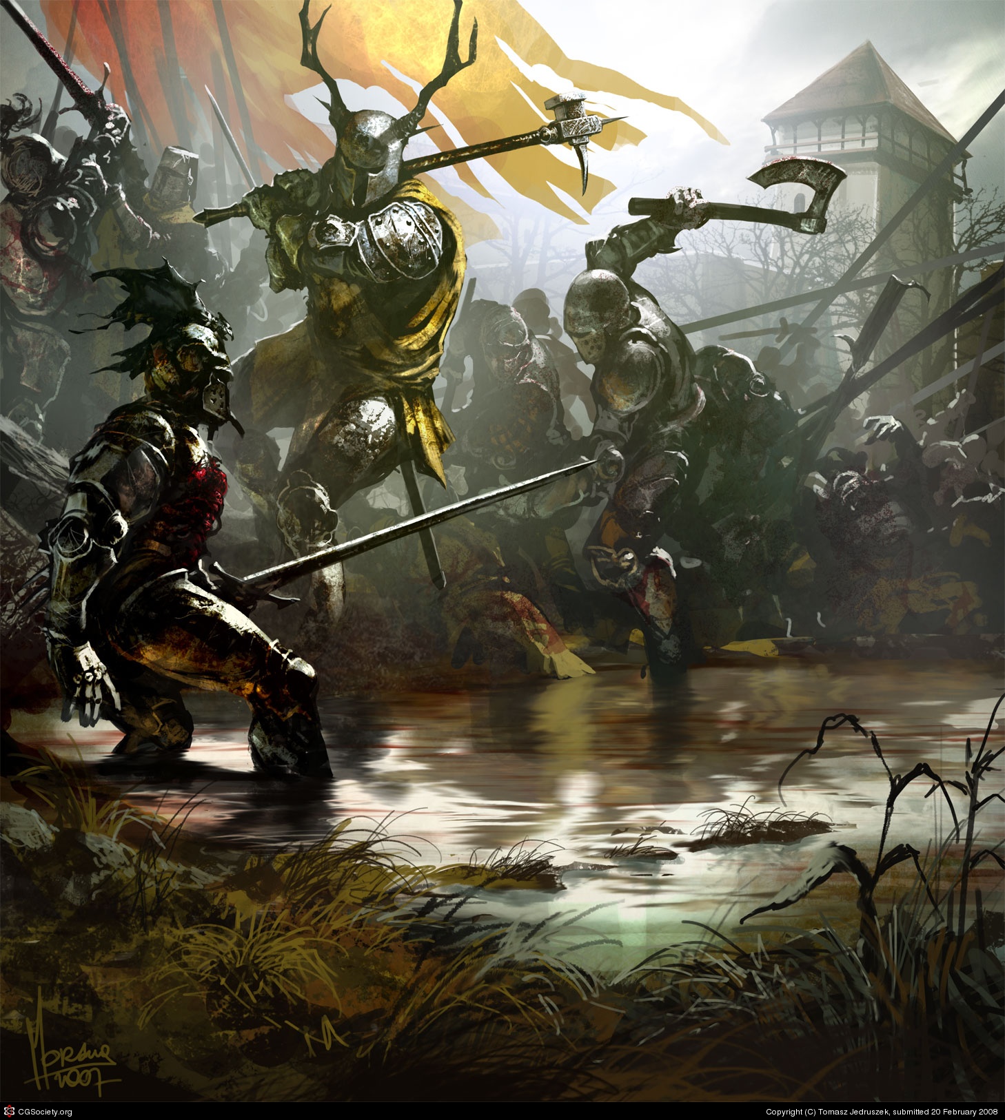 Rhaegar versus Robert by Tomasz Jedruzek