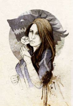 Lyanna Stark by *elia-illustration on deviantART
