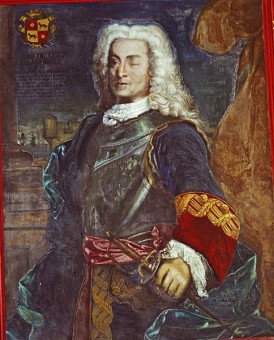 El almirante Don Blas de Lezo. Museo Naval de Madrid.