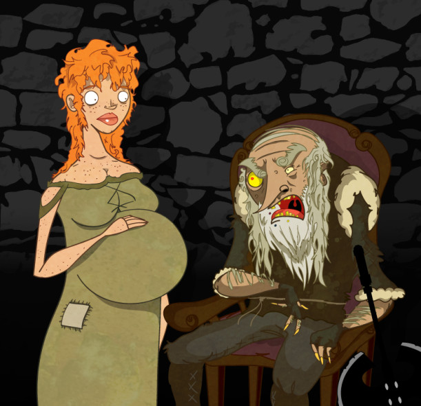 Gilly and Craster by ~Sir-Heartsalot on deviantART