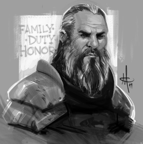 Ser Brynden Tully, The Blackfi by ~mattolsonart on deviantART