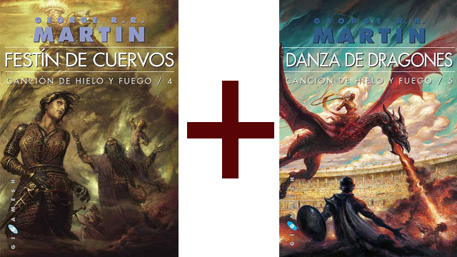 Festin_de_Cuervos y Danza_de_Dragones