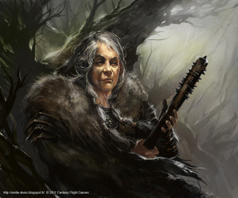 Maege Mormont, a game of thrones tcg by Trishkell on deviantART