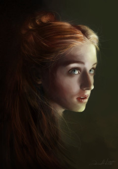 Sansa by AniaMitura on deviantART