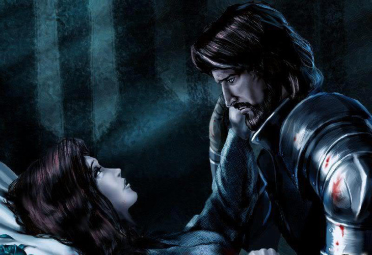 Lyanna y Eddard en la Torre de la Alegría by Amoka, FFG©