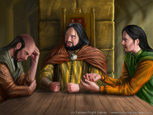Stannis, Robert y Renly by henning on deviantART