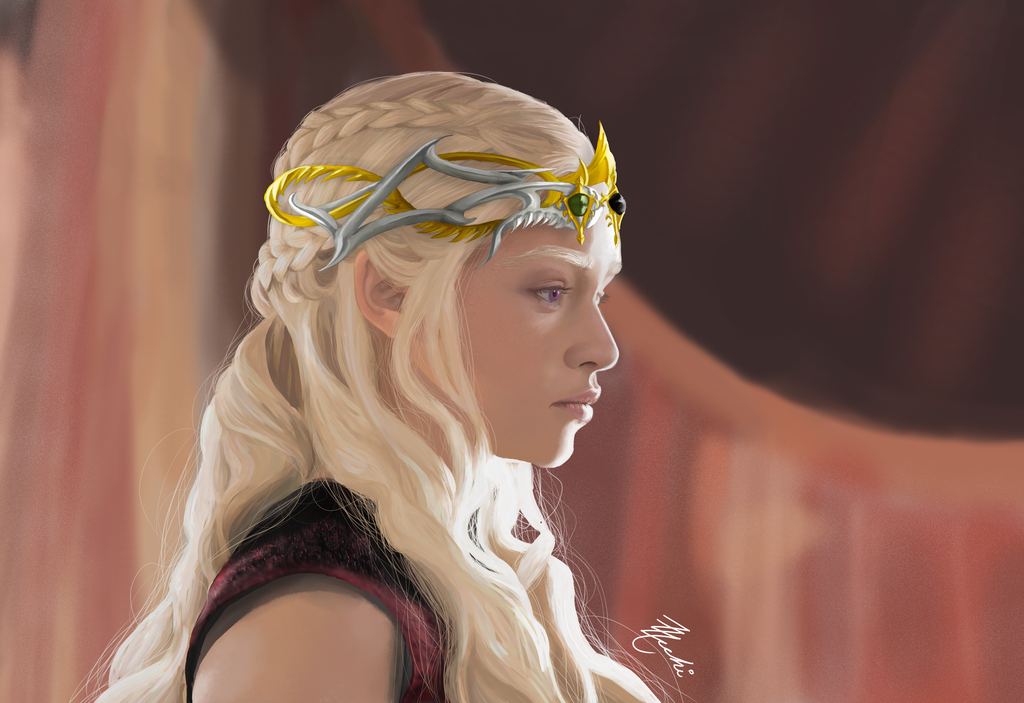 Daenerys Targaryen Queen of Meereen by Zzacchi on DeviantArt