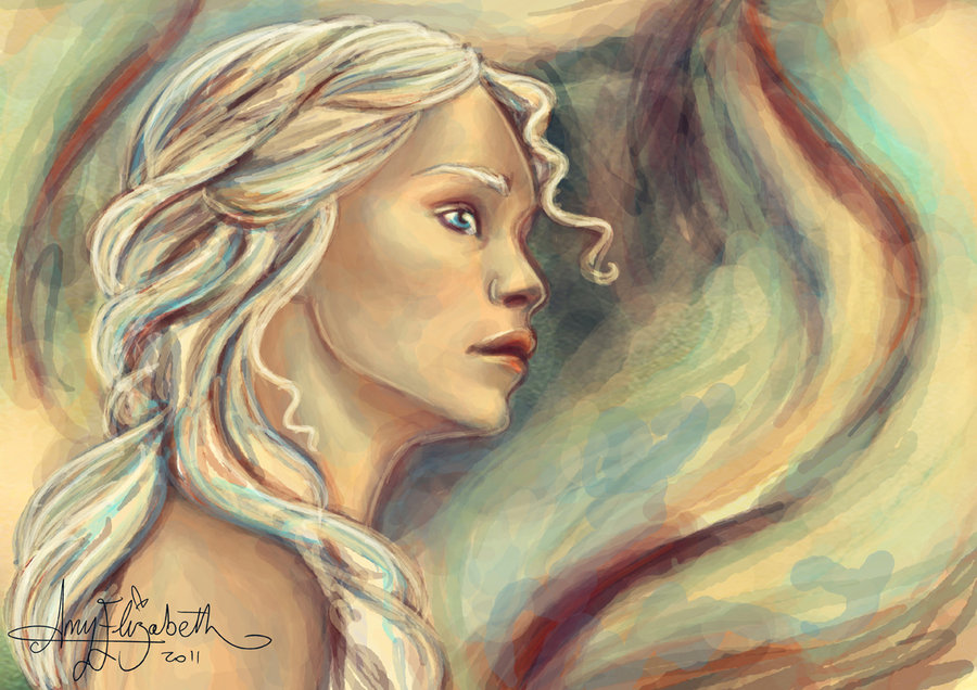 Khaleesi of the Dothraki by airyfairyamy on DeviantArt