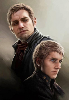 Tytos and Tywin Lannister by Magali Villeneuve.