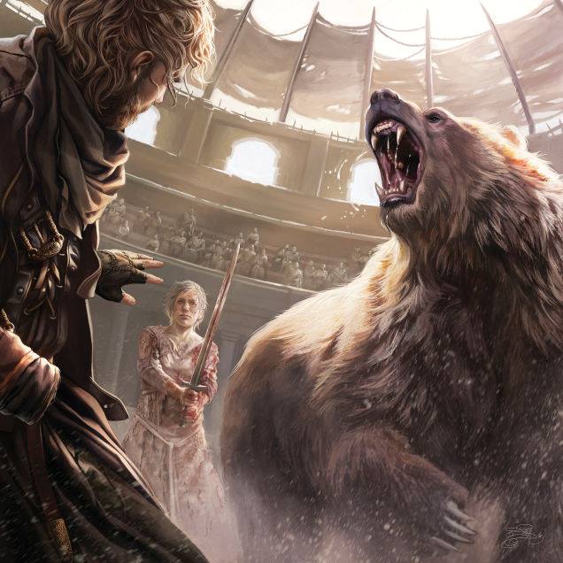 jaime brienne y el oso