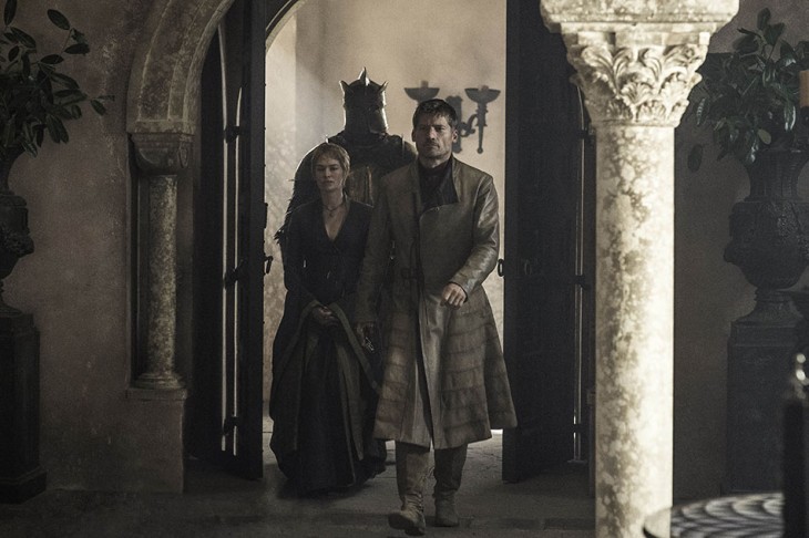 Jaime, Cersei y el misterioso guardia real