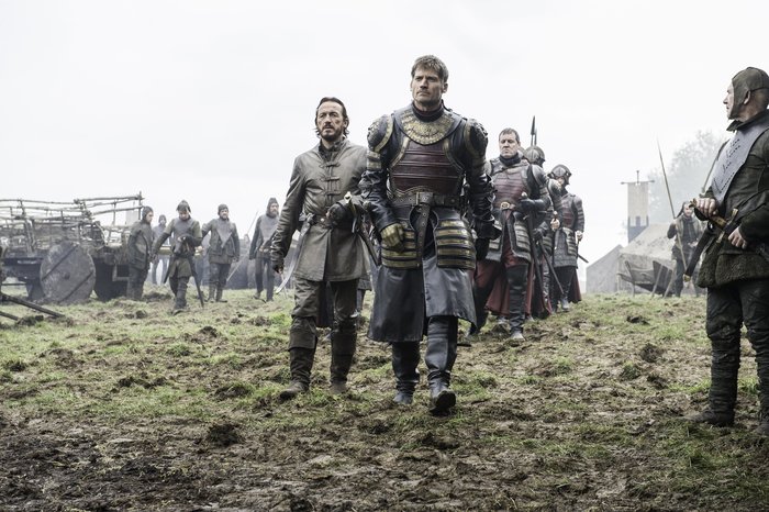Jaime Lannister y Bron