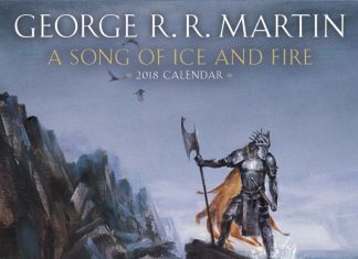 Anunciada la portada y contenidos del Calendario de Hielo y Fuego 2018