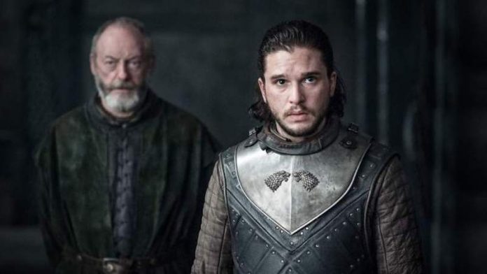 davos y jon nieve