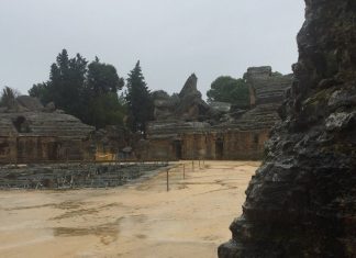 El rodaje de la última temporada de Juego de Tronos en la ciudad romana de Itálica (Sevilla) ya ha comenzado