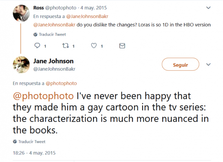 Jane Johnson, editora de GRRM