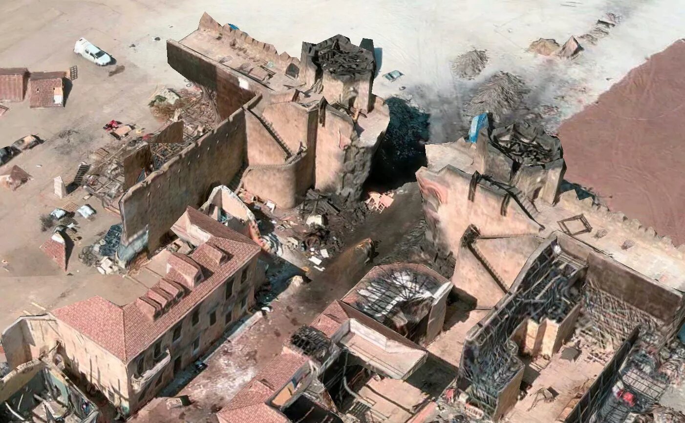 Desembarco del Rey, atacada