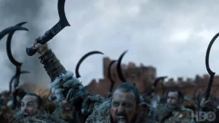 8x06-8 los dothraki celebran la victoria