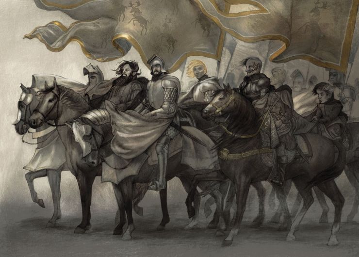 Comitiva Real, por Jonathan Burton
