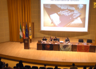 Vídeos del Congreso internacional académico sobre Juego de Tronos de Sevilla: 1ª parte – Ponencias de Elio García y Linda Antonsson, coautores de El mundo de hielo y fuego