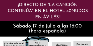 ¡El especial de La Canción Continúa en el Festival Celsius con público y grandes invitados será el 17 de julio!