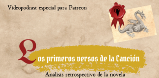 Los primeros versos de La Canción : análisis retrospectivo de la novela Juego de Tronos