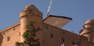 Corte real en el castillo de La Calahorra y ensayos en Cáceres de House of the Dragon