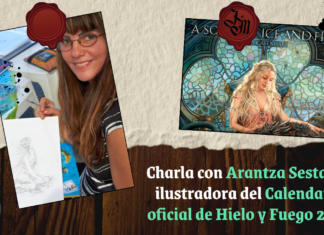 Entrevista a Arantza Sestayo, ilustradora del Calendario de Hielo y Fuego 2022