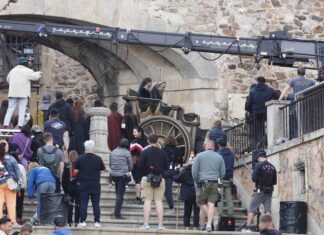 Actividad frenética en Cáceres con Rhaenyra (Emma D’Arcy) y Alicent (Olivia Cooke) en el rodaje de La Casa del Dragón