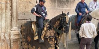 Exclusiva: se rueda un cortejo fúnebre en Cáceres para la segunda temporada de La Casa del Dragón