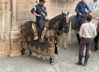Exclusiva: se rueda un cortejo fúnebre en Cáceres para la segunda temporada de La Casa del Dragón