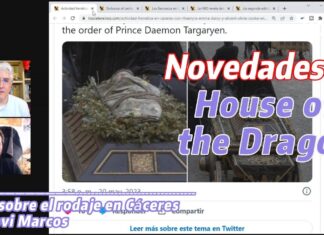 Secretos del rodaje de House of the Dragon ¡y Vientos de Invierno! – Vídeo con Frikidoctor