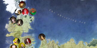 Ensayo – El mapa de los puntos de vista de personajes al inicio de Vientos de Invierno