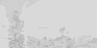 El mapa más completo del Mundo Conocido de Hielo y Fuego